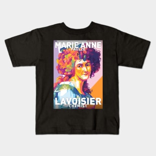 Marie Anne Paulze Lavoisier Kids T-Shirt